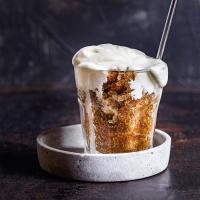 Kávová granita se smetanovou čepicí