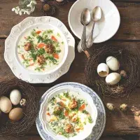 Koprová polévka s masovými knedlíčky