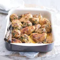 Kuře na másle s nádivkou