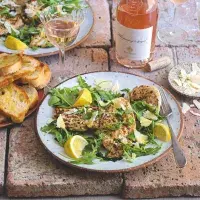 Kuřecí paillard s citronem a bylinkami