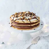 Maxi millefeuille s lískooříškovým krémem