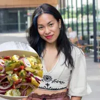 Bramborový salát Chili Ta Thuy: Zvlášť pro sebe si přidám i jalapeño papričky, bude tam i květák