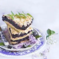 Nejjednodušší borůvkový koláč