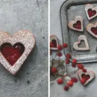 Špaldové linecké cukroví podle Děvčete u plotny