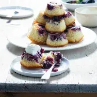 Ostružinové bábovičky