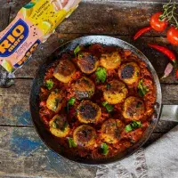 Tuňákové kuličky v rajčatové omáčce