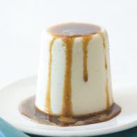 Panna cotta s kávovým sirupem
