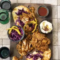 Pečená šawarma se zelím