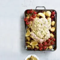 Pečené kuře po řecku Pečené kuře po řecku