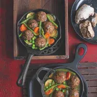 Pečené kuličky se zeleninou