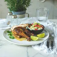 Pečené kuře s pomerančovým glazé