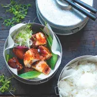 Pečený bůček s nakládanou ředkví