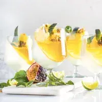 Piña Colada panna cotta