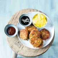 Placičky z loupaného munga s vepřovým