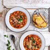 Polévka minestrone Polévka minestrone