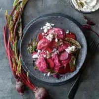 Řepné ravioly s marinovanou červenou řepou