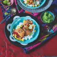 Ryba v kokosové strouhance s ananasovou salsou