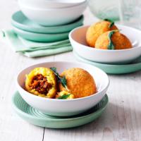 Rýžové arancine s ragú