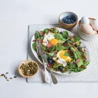 Salát z baby špenátu