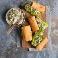 Sendvič s krůtím salátem