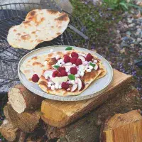 Sladká ,pizza‘ z grilu