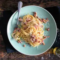 Špagety carbonara Špagety carbonara
