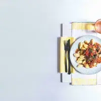 Trhaná kachna s noky Trhaná kachna s noky