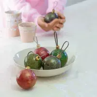 Vánoční čokoládové ozdoby