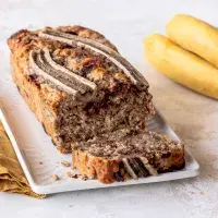 Veganský banánový chlebíček Veganský banánový chlebíček