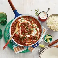 Vegetariánské chilli s rýží Vegetariánské chilli s rýží