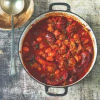 Vepřové à la špekáčky na pivu Vepřové à la špekáčky na pivu