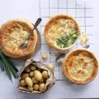 Zapečená jarní polévka