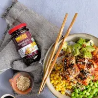 Pestrobarevná miska Poke bowl Pestrobarevná miska Poke bowl