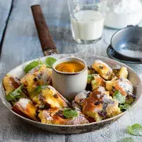 Císařský trhanec s jablečným pyré