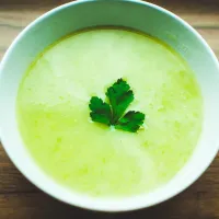 Hráškový krém s pancetou