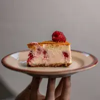 Malinový cheesecake