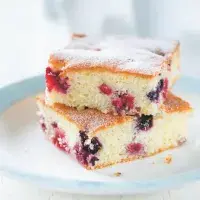 Šlehačková bublanina s ovocem