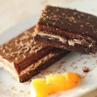 Pudinková buchta s čokoládovou polevou Pudinková buchta s čokoládovou polevou