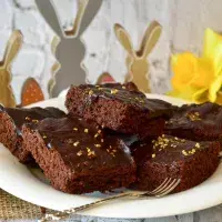 Bezlepkové brownies z červené řepy