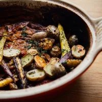 Francouzské brambory s klobásou