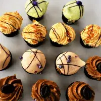 Pomerančové nepečené kuličky ze sněhového těsta