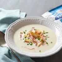 Chřestový krém s máslovou šunkou 