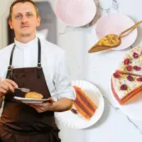 Punčový dort z cukrárny Myšák: Na umělá barviva zapomeňte, místo cukrové polevy používám fondán, říká cukrář Lukáš Pohl 