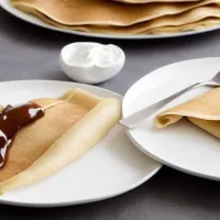 Palacinky s karamelovým banánem