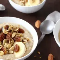 Kokosová kaše s kešu