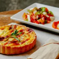 Slaný koláč - lotrinská quiche