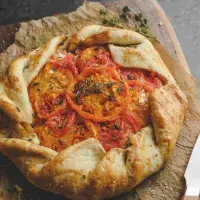 Rajčatové koláče s mascarpone Rajčatové koláče s mascarpone