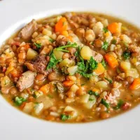 Čočka na kyselo s anglickou slaninou Čočka na kyselo s anglickou slaninou