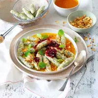 Makové šišky s pomerančovou omáčkou