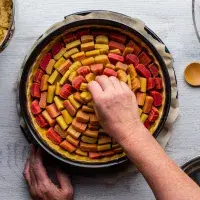 Jedinečné dezerty s rebarborou